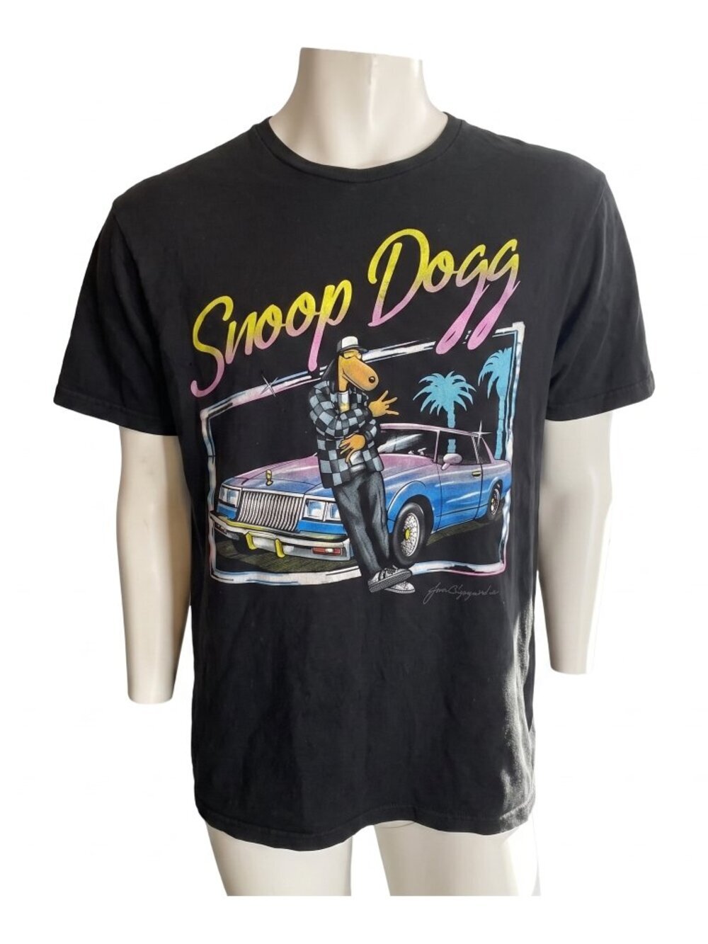 SNOOP DOGG WOMENS BAND TEE (MEDIUM)